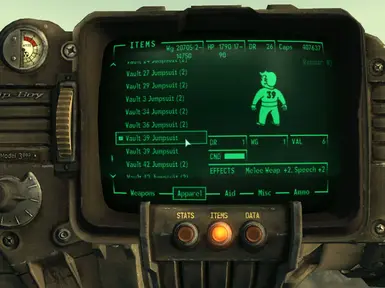 Vault 39 Jumpsuit pipboy icon