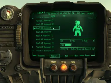 Vault 56 Jumpsuit pipboy icon