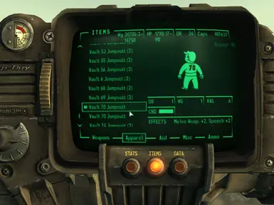 Vault 70 Jumpsuit pipboy icon