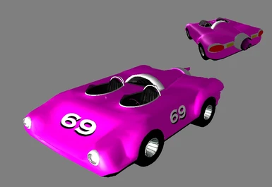 car 6 pink