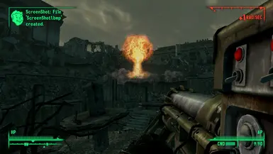 actual explosion