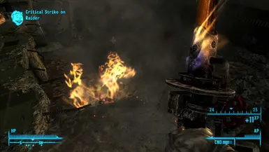 Disintegrate with fire weapons