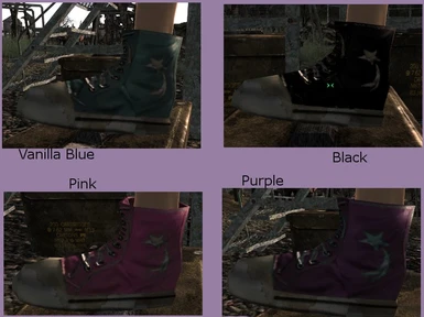Available Shoe Colors