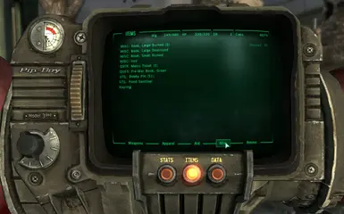 Screenshot - DALCO Inventory Sorter - Pip-Boy Misc Tab