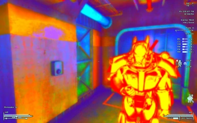 Thermal vision with Enclave Hellfire helmet equipped