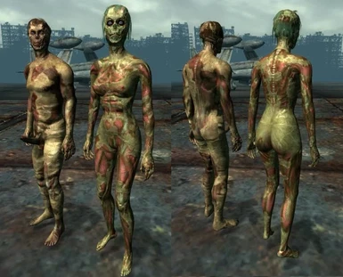 Ghoul body textures