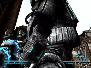 Pipboy with Gauss Rifle