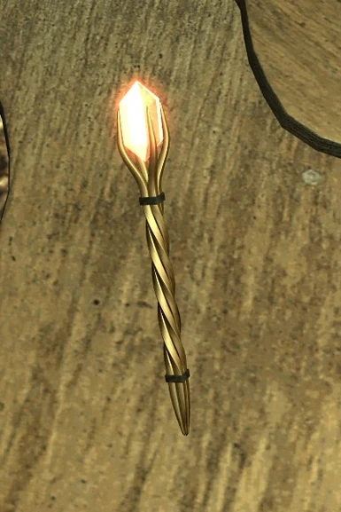 Fire Wand On Table
