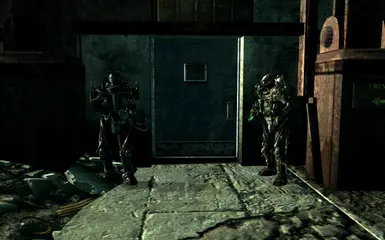 Brotherhood Knights on Guard Duty
