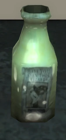 Have you seen this wizard- Milk bottle