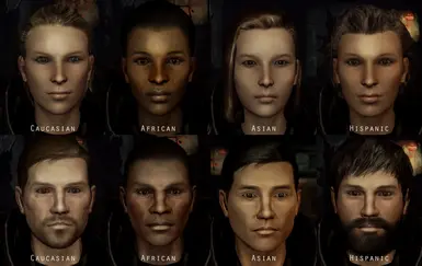 Fallout Character Overhaul - Brows at Fallout New Vegas - mods and community