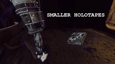 Smaller Holotapes Title