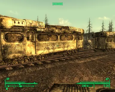 new version - morning in meresti trainyard