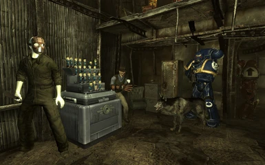 With dogmeat