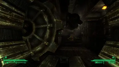 Looking into the Vault Entrance - Pip Light On