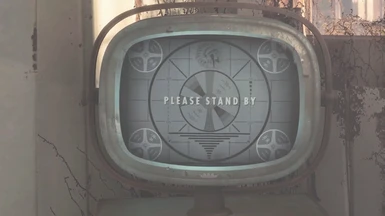 Please stand by close up