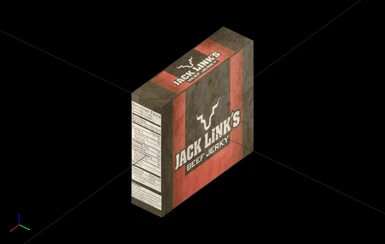 Aged Jack Links 3D view