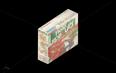 Aged Fruit Roll-Ups 3D view