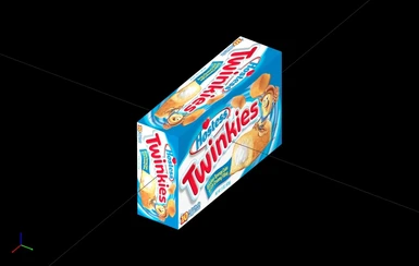 Twinkies 3D view