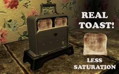 REAL TOAST Less Saturation