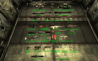 Classic Fallout Weapons BETA