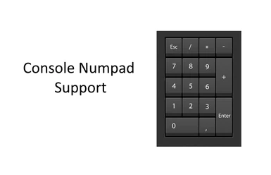 Console Numpad Support (FOSE)