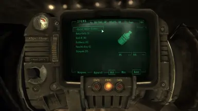 2-1 BWS Menu item in inventory