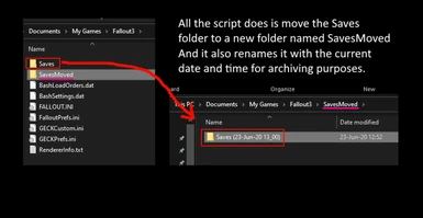 Bat file moving Saves Folder to SavesMoved folder