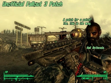 Fallout 3 Redesigned - UF3P Patch