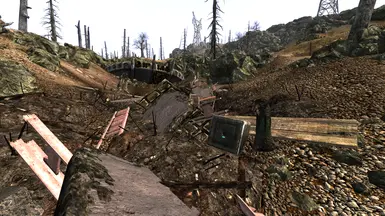 Container just a short distance from the crashed UFO