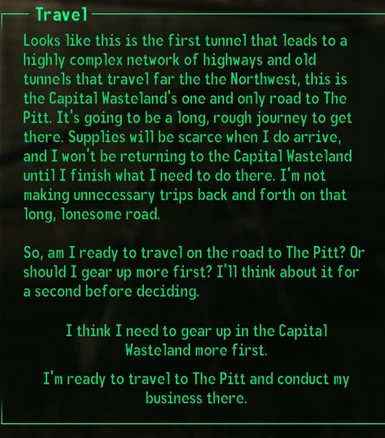 Travel to The Pitt?