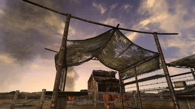 Rivet City cloth simulation Fallout 3