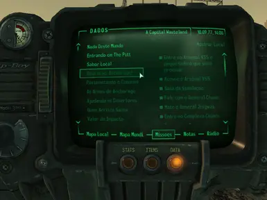 Tradução do Fallout 3: Point Lookout (DLC) para Português do