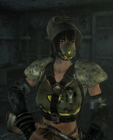 Nuka Girl's Raised Raider ArcLight Helmet