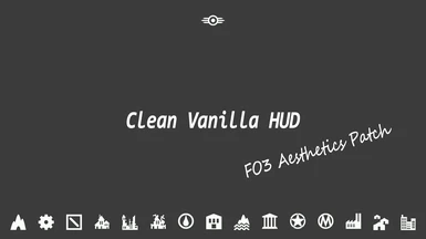 Clean Vanilla Hud - FO3 Aesthetics Patch
