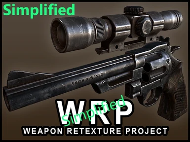 Simplified Fallout 3 Weapon Retexture Project