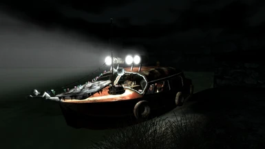 Party Boat at Night