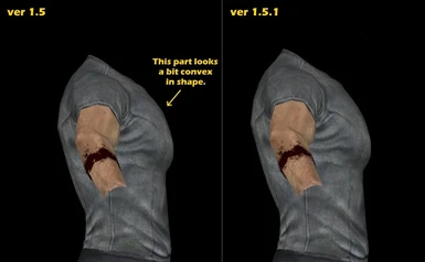 What's new in ver 1.5.1? (only a minor enhancement on pectoral shape)