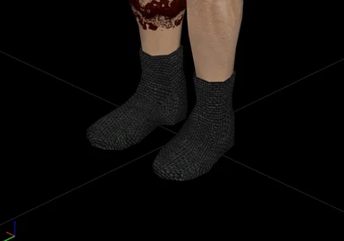 What's new in ver 1.7? (Part 6) I really have no idea how can make better socks texture. I think this should do it for now.