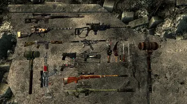 All Weapons of this Mod