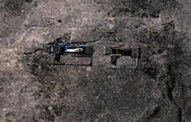 Size comparison with Normal Laser Rifle 