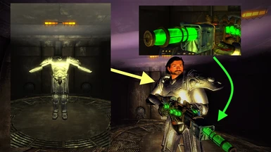 New Power Armor and one of new weapon types