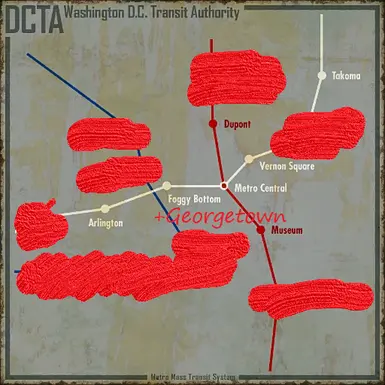 DCTA Metro map, Fallout Wiki