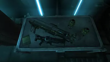 Antimatter Laser Rifle Location