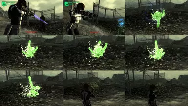 Antimatter Laser Rifle Critical Effect (Atomization)