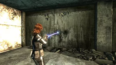 Electro Laser Rifle Projectile &amp; Impact Effect
