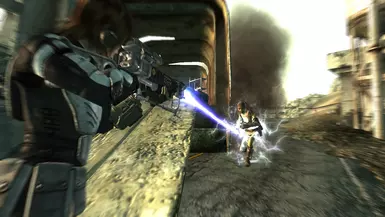 Electro Laser Rifle Effect