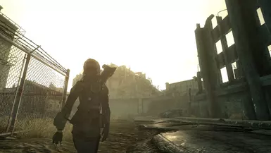 Antimatter Laser Rifle Back View