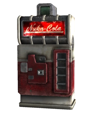 Animated Nuka-Cola Vending Machines (Pre-War Money Version - EN)