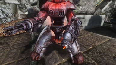 Fallout Texture Overhaul - Robots - Sentry bot